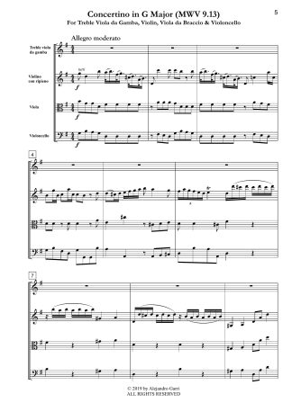 Concertino in G Major (MWV 9.13)