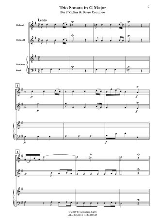 Trio Sonata in G Major