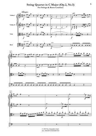 String Quartet in C Major (Op.2, Nr.3)