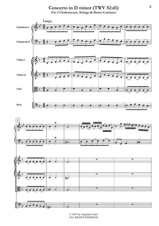 Concerto in D minor (TWV 52:d1)
