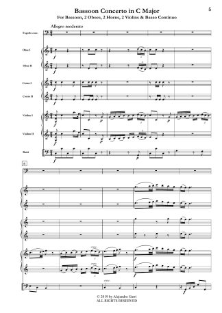 Bassoon Concerto in C Major (MurR C67Q)