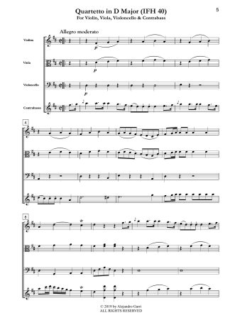 Quartet in D Major