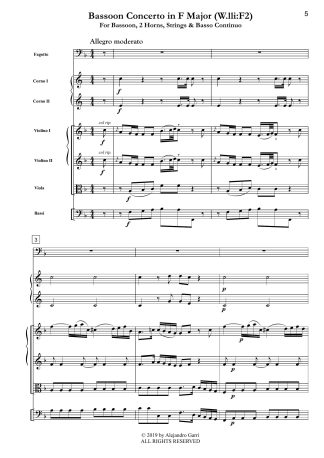 Bassoon Concerto in F Major (W.lli:F2)