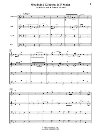 Woodwind Concerto in F Major