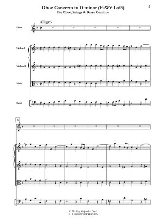 Oboe Concerto in D minor (FaWV L:d3)