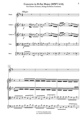 Concerto in B-flat Major (MWV 6.14)