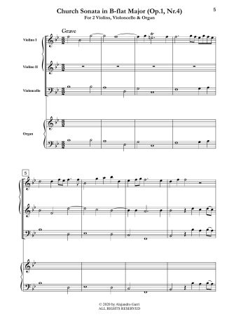 Church Sonata in B-flat Major (Op.1, Nr.4)