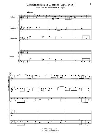 Church Sonata in C minor (Op.1, Nr.6)