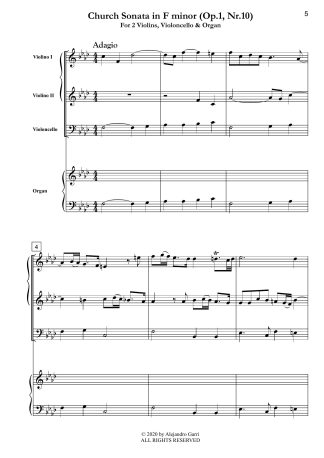 Church Sonata in F minor (Op.1, Nr.10)