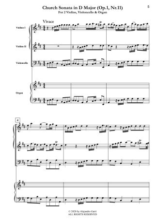 Church Sonata in F minor (Op.1, Nr.11)