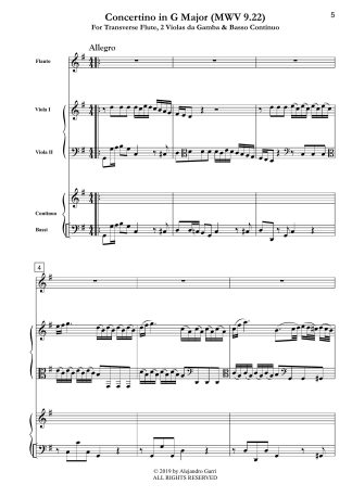 Concertino in G Major (MWV 9.22)