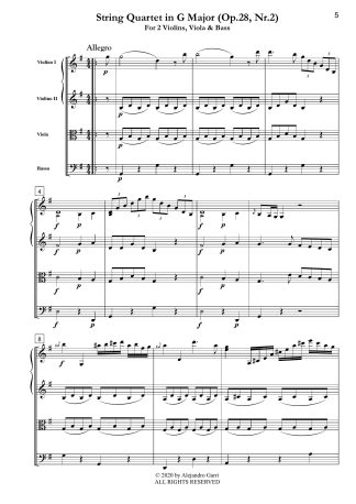 String Quartet in G Major (Op.28, Nr.2)