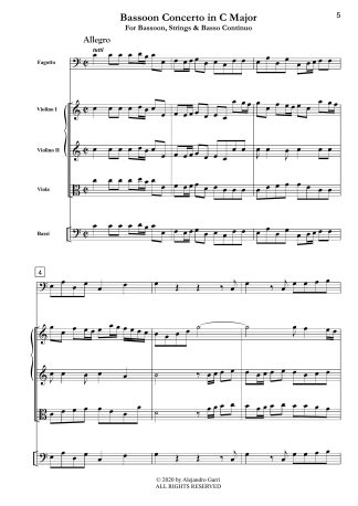 Bassoon Concerto in C Major