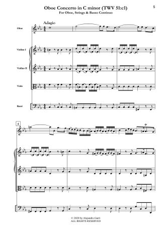 Oboe Concerto in C minor (TWV 51:c1)
