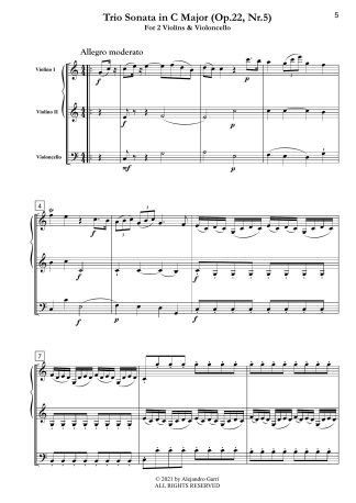 Trio in C Major (Op.22, Nr.5)