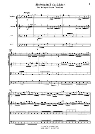 Sinfonia in B-flat Major