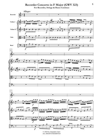 Concerto in F Major (GWV 323)