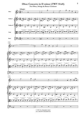 Oboe Concerto in D minor (TWV 51:d1)