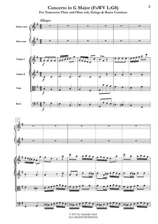 Concerto in G Major (FaWV L:G8)