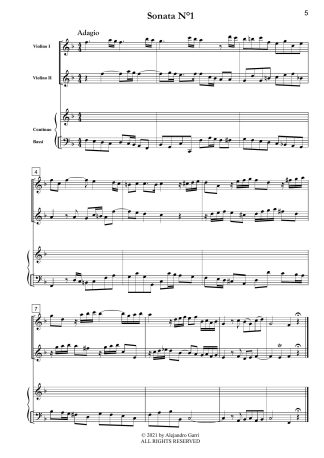 , Twelve Trio Sonatas (London 1732, Sonatas Nr.1,2,3)