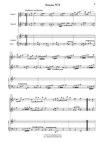 , Twelve Trio Sonatas (London 1732, Sonatas Nr.4,5,6)