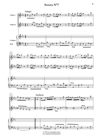 , Twelve Trio Sonatas (London 1732, Sonatas Nr.7,8,9)