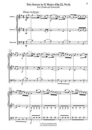 Trio in G Major (Op.22, Nr.6)