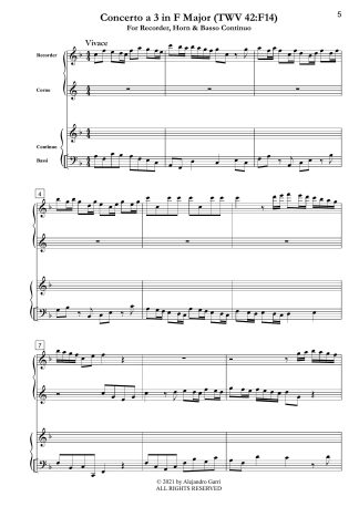 Concerto in F Major ( TWV 42:F14)