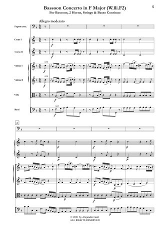Bassoon Concerto in F Major (W.lli.F2)