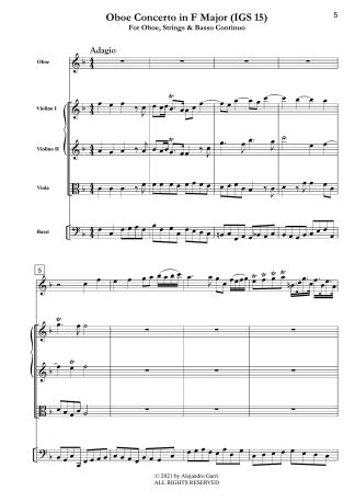 Oboe Concerto in F Major (IGS 15)