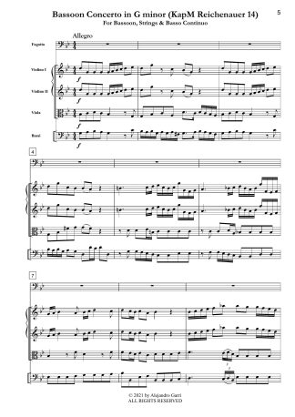 Bassoon Concerto in G minor