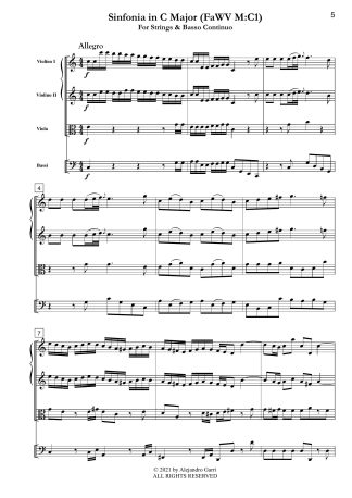 Sinfonia in C Major (FaWV M:C1)