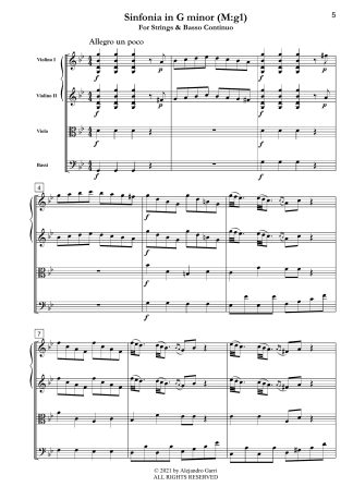 Sinfonia in G minor (FaWV M:g1)