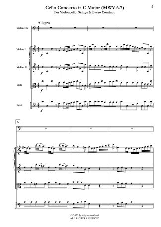 Concerto in C Major (MWV 6.7)