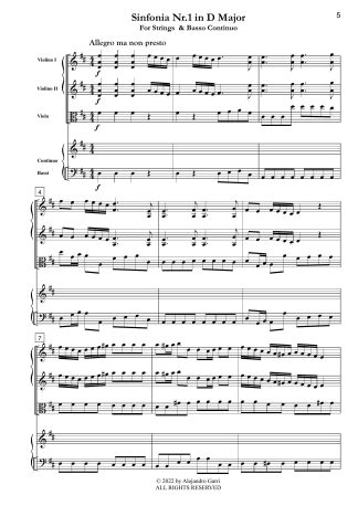 Six String Symphonies Op.5(In 3 Volumes, Nr.1 & Nr.2)