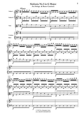 Six String Symphonies, Op.5(In 3 Volumes, Nr.3 & Nr.4)