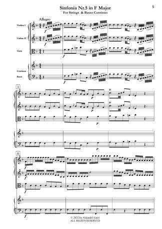 Six String Symphonies, Op.5(In 3 Volumes, Nr.5 & Nr.6)