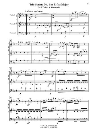 Six Trio Sonatas, Op.16 (In 3 Volumes, Nr.1 & Nr.2)