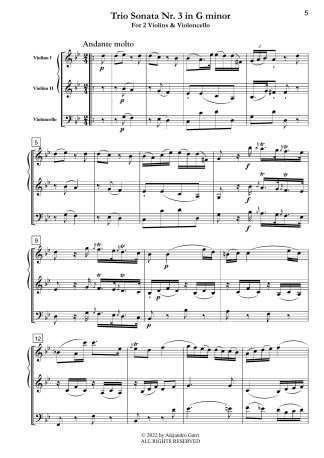 Six Trio Sonatas, Op.16 (In 3 Volumes, Nr.3 & Nr.4)