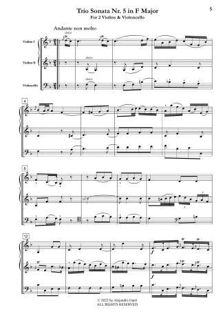 Six Trio Sonatas, Op.16 (In 3 Volumes, Nr.5 & Nr.6)