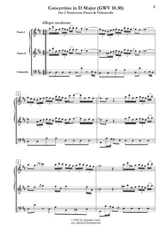Concertino in D Major (MWV 10.30)