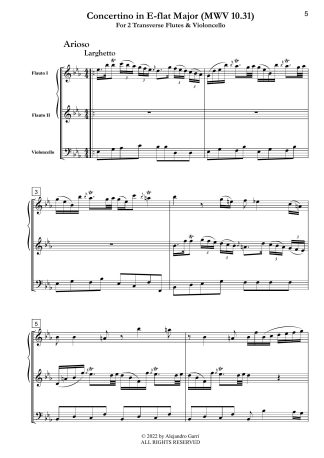 Concertino in E-flat Major (MWV 10.31)