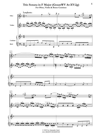 Trio Sonata in F Major (GraunWV Av:XV:2g)