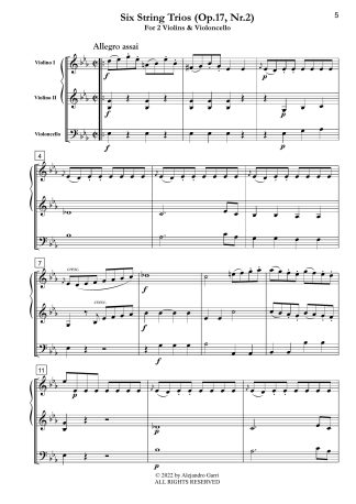 Six String Trios (Op.17, Nr.2)