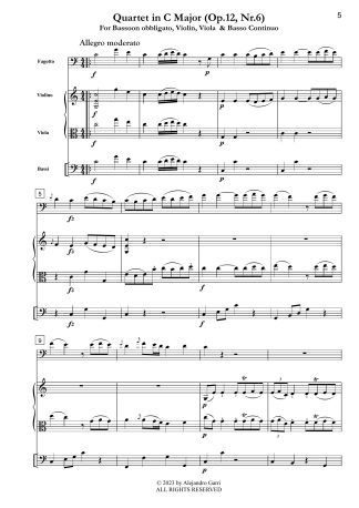 Quartet in C Major (Op.12, Nr.6)