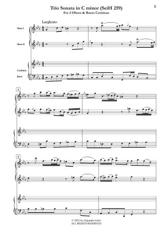 Trio Sonata in C minor (SeiH 259)