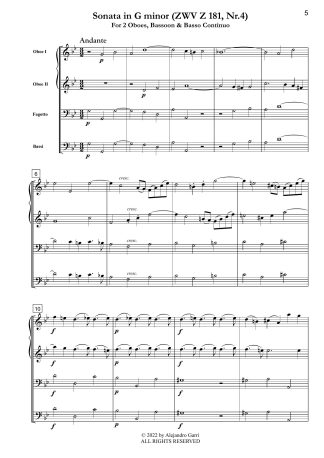 Sonata in G minor (ZWV Z 181, Nr.4)