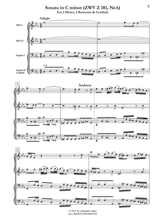Sonata in C minor (ZWV Z 181, Nr.6)