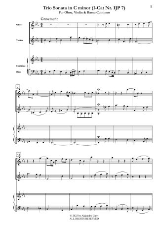 Trio Sonata in C minor