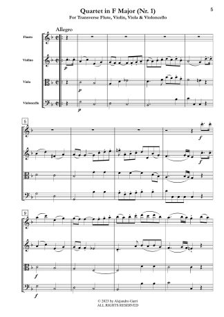 Quartet in F Major (Nr.1)